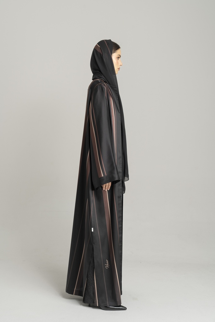 Striped up Black- Brown