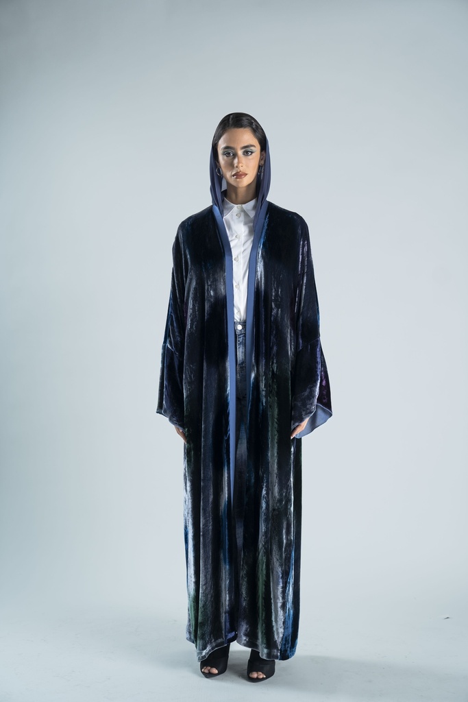 Gray x Hear Blue In Velvet