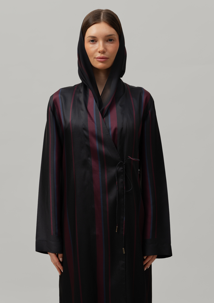 Striped Up Navy - Maroon